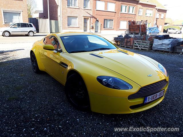 Aston Martin Vantage spotted in Heule, Belgium