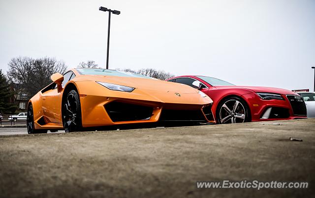 Lamborghini Huracan spotted in Bloomington, Indiana