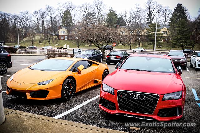 Lamborghini Huracan spotted in Bloomington, Indiana