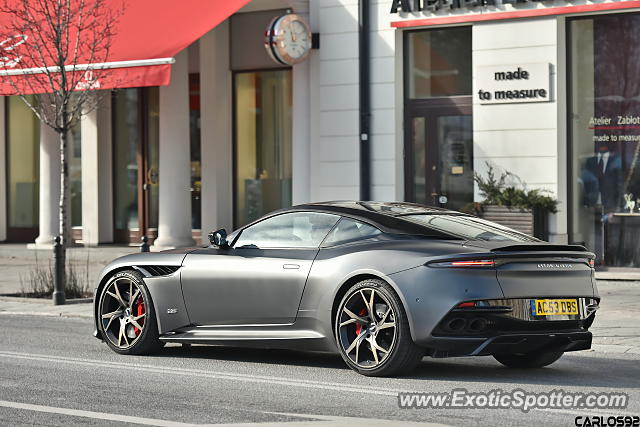 Aston Martin DBS spotted in Warsaw, Poland