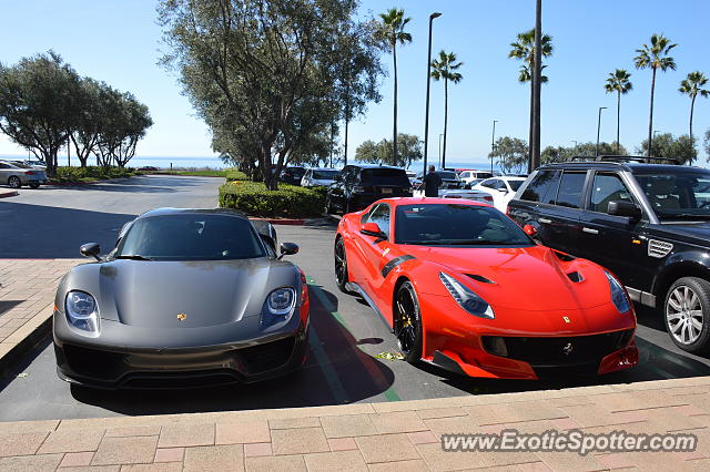 Porsche 918 Spyder spotted in Newport Beach, California