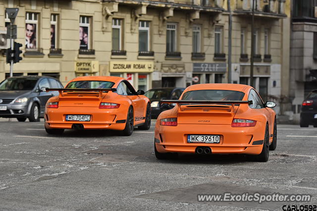 Porsche 911 GT3 spotted in Warsaw, Poland