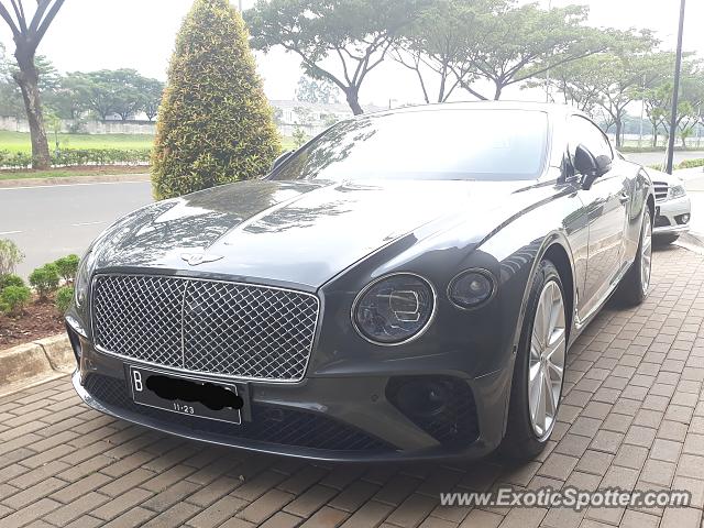 Bentley Continental spotted in Serpong, Indonesia