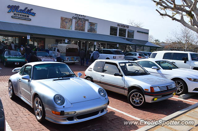 Porsche 911 spotted in Malibu, California