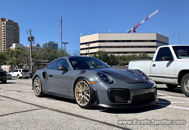 Porsche 911 GT2 spotted in Dallas, Texas