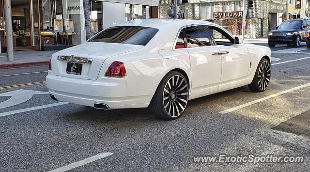 Rolls-Royce Ghost spotted in Los Angeles, California