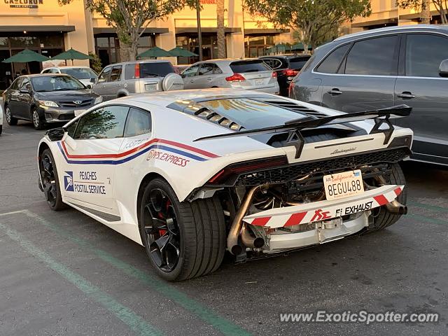 Lamborghini Huracan spotted in Irvine, California