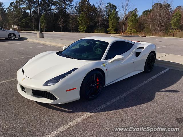 Ferrari 488 GTB spotted in Raleigh, North Carolina