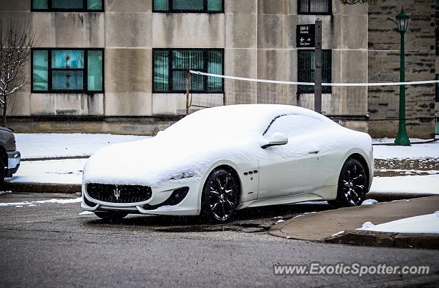 Maserati GranTurismo spotted in Bloomington, Indiana