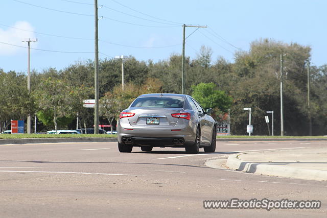 Maserati Ghibli spotted in Riverview, Florida