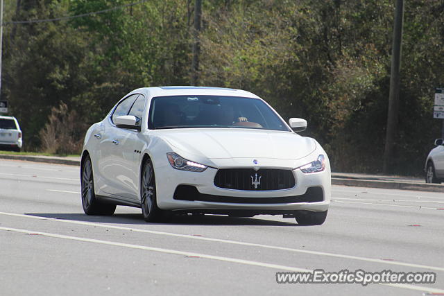 Maserati Ghibli spotted in Riverview, Florida