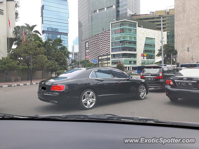 Bentley Flying Spur spotted in Jakarta, Indonesia