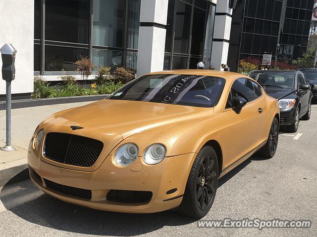 Bentley Continental spotted in Encino, California