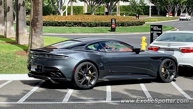 Aston Martin DBS spotted in Newport Beach, California