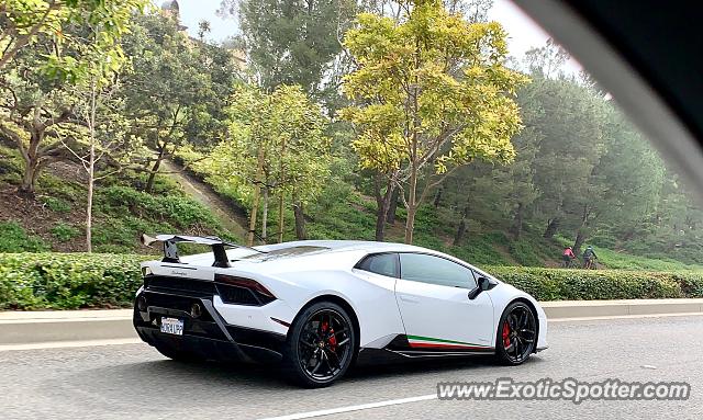 Lamborghini Huracan spotted in Newport Beach, California