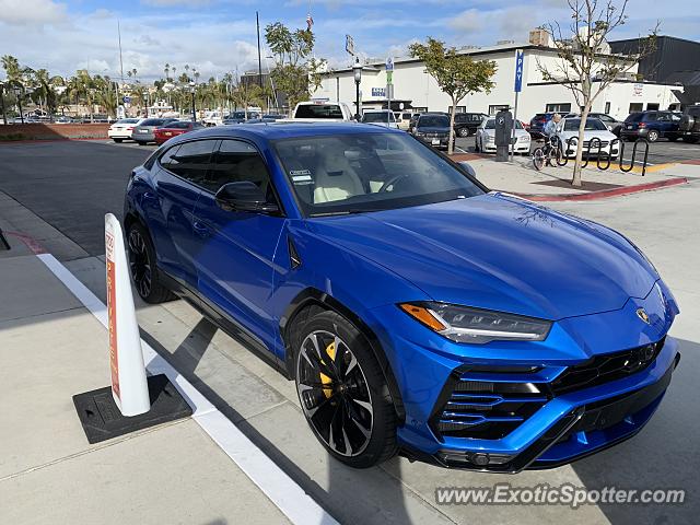 Lamborghini Urus spotted in Newport Beach, California