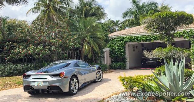 Ferrari 488 GTB spotted in Fort Lauderdale, Florida