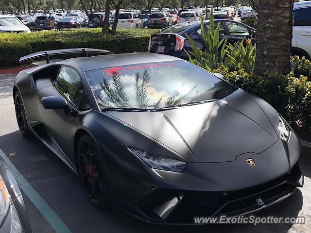 Lamborghini Huracan spotted in Irvine, California