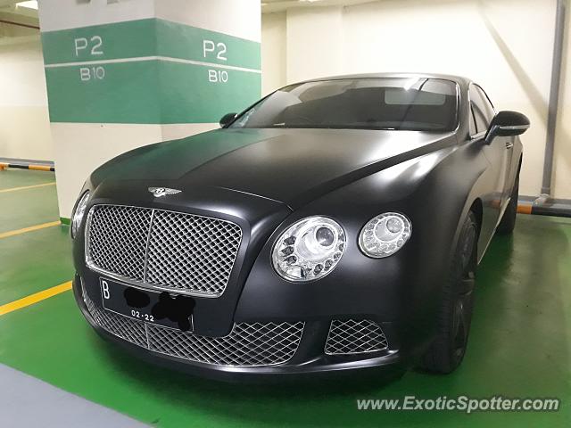 Bentley Continental spotted in Jakarta, Indonesia