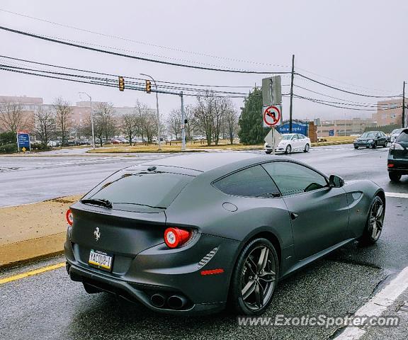 Ferrari FF spotted in Philadelphia, Pennsylvania