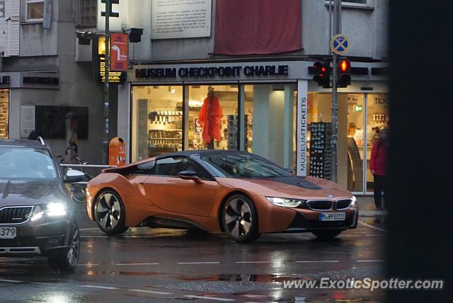 BMW I8 spotted in Berlin, Germany