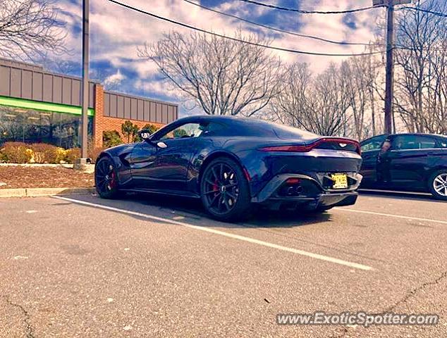 Aston Martin Vantage spotted in Scotch Plains, New Jersey