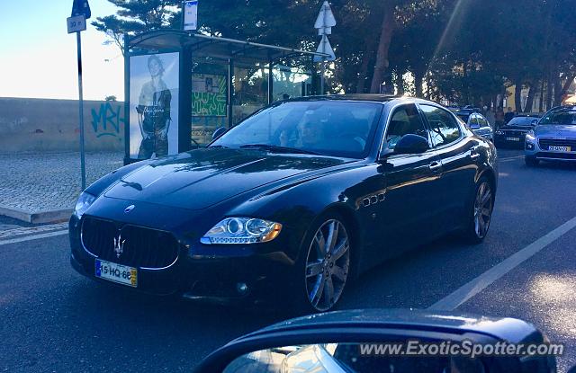 Maserati Quattroporte spotted in Cascais, Portugal