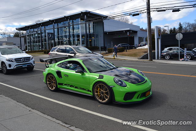 Porsche 911 GT3 spotted in Greenwich, Connecticut