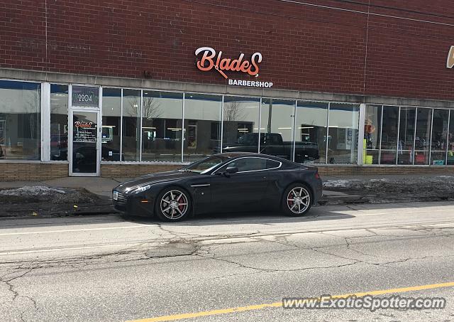 Aston Martin Vantage spotted in Des Moines, Iowa