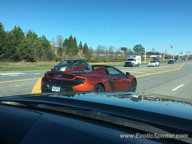 Mclaren 650S spotted in Dawsonville, Georgia