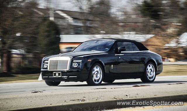 Rolls-Royce Phantom spotted in Bloomington, Indiana