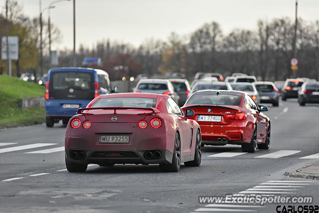 Nissan GT-R spotted in Warsaw, Poland