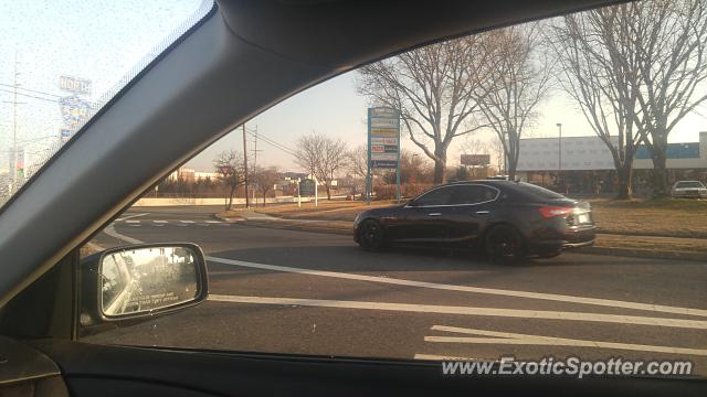 Maserati Ghibli spotted in Brick, New Jersey