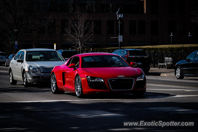 Audi R8 spotted in Wayzata, Minnesota