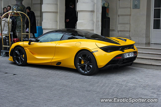 Mclaren 720S spotted in Paris, France