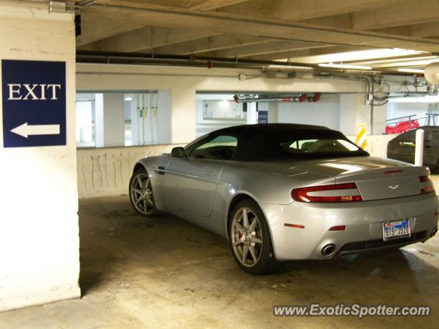 Aston Martin Vantage spotted in Houston, Texas