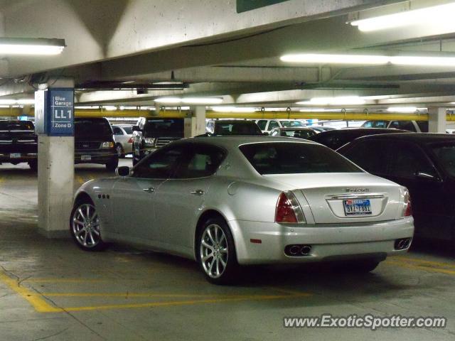 Maserati Quattroporte spotted in Houston, Texas