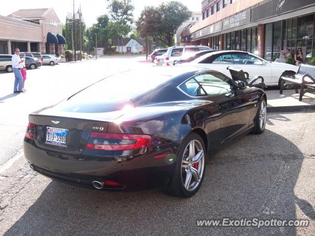 Aston Martin DB9 spotted in Houston, Texas