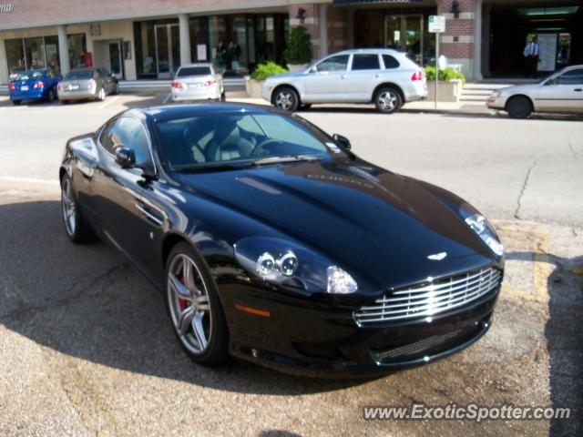 Aston Martin DB9 spotted in Houston, Texas