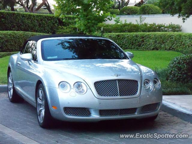 Bentley Continental spotted in Houston, Texas