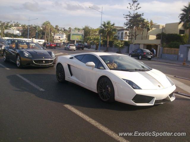 Lamborghini Gallardo spotted in Casblanca, Morocco