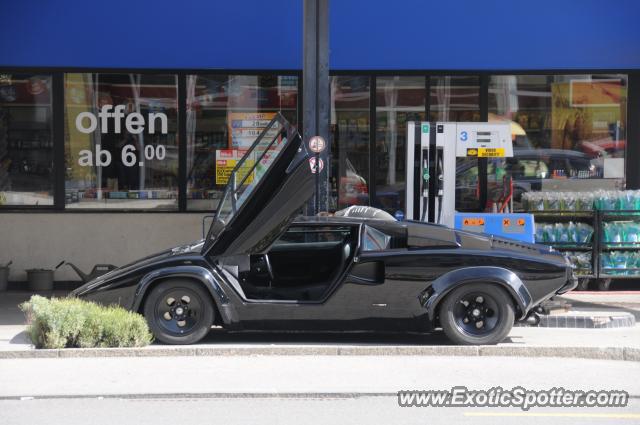 Lamborghini Countach spotted in Visp / Wallis, Switzerland