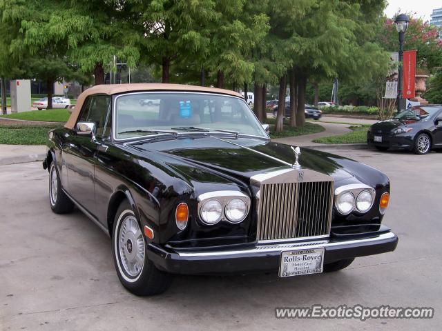 Rolls Royce Corniche spotted in Houston, Texas