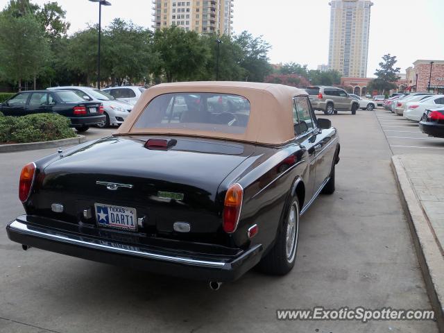 Rolls Royce Corniche spotted in Houston, Texas