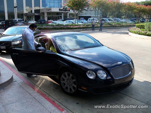 Bentley Continental spotted in Houston, Texas