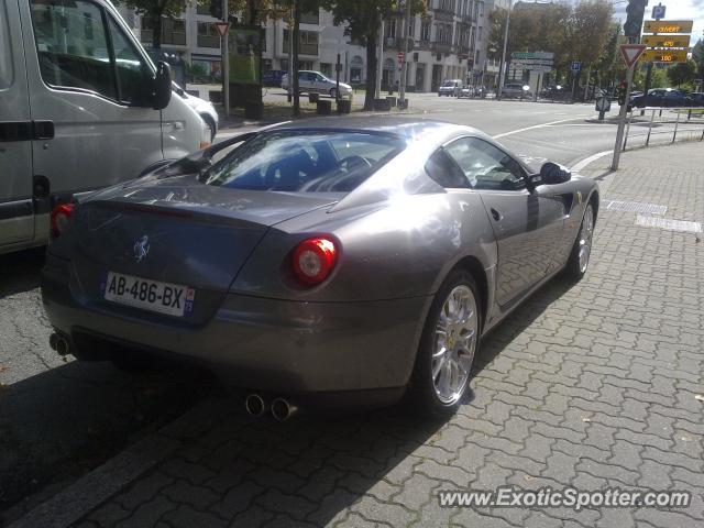 Ferrari 599GTB spotted in Strasbourg, France