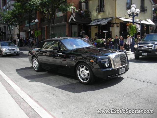 Rolls Royce Phantom spotted in Toronto, Canada