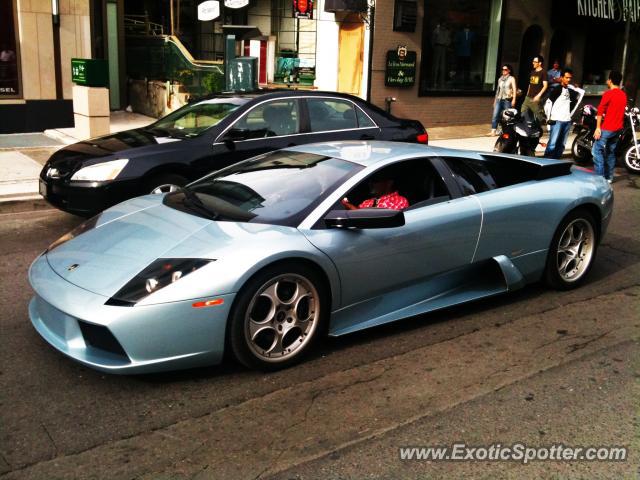 Lamborghini Murcielago spotted in Toronto Ontario, Canada