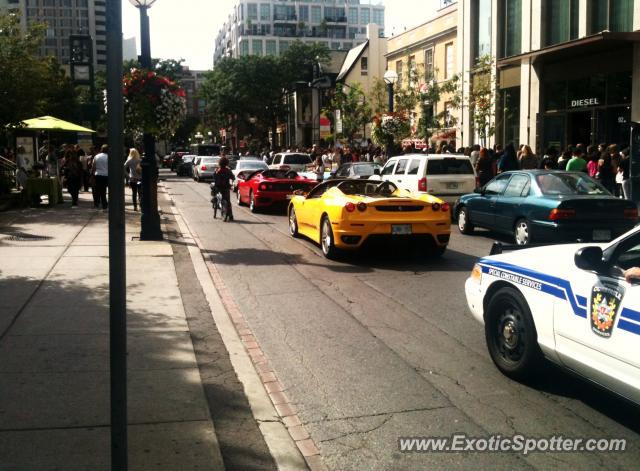 Ferrari F430 spotted in Toronto Ontario, Canada