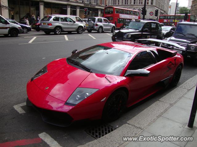 Lamborghini Murcielago spotted in London, United Kingdom